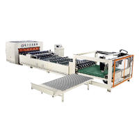 Fully automatic high-speed single facer  corrugated line cadre equipment (single knife single facer paperboard cutting machine)